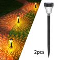 thumbnail image 4 of 2 uds luz Solar de IP65 resistente al agua encendido/apagado automático súper brillante hasta 8 a del anochecer al amanecer para patio Luz Cálida 418mm Sunnimix luces del camino del césped, 4 of 8