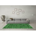 thumbnail image 3 of Ahgly Company Indoor Square Persian Emerald Green Traditional Area Rugs, 3' Square, 3 of 4