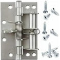 thumbnail image 1 of Jinsinto 2 Pack 4 Inch Self-Aligning Spring Hinges, Self-Closing, Removable Spring Hinges,, 1 of 5