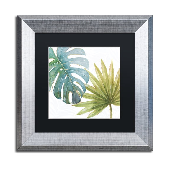 Lisa Audit 'Tropical Blush VIII' Matted Framed Art