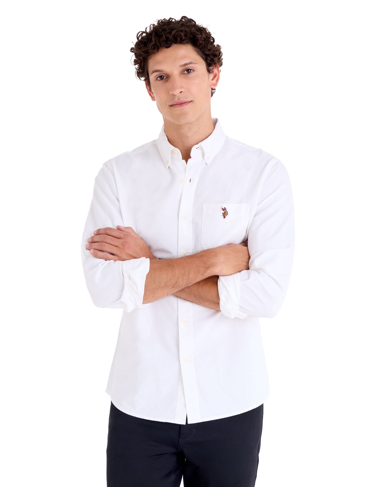 U.S. Polo Assn. Men's Long Sleeve Oxford Shirts