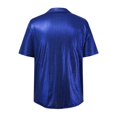 thumbnail image 5 of Bcfgryg Mens Sequin Short Sleeved Shirt Slim Fashion Short Sleeved T Shirt Hipster Mens Bright Shirt Nightclub Base Shirt Men's Slim Fit Dress Shirts, 5 of 5