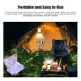 thumbnail image 4 of YAHHU LED Camping String Light Portable 2 in 1 Campsite Ambient Lamp Waterproof Tent Light with 6 Lighting Modes Support Power Bank Function for Camping Hiking Courtyard Tent Decoration, 4 of 6