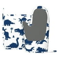 thumbnail image 3 of Kll Collection Of Cute Cartoon Dinosaurs Blue Silhouette Pattern Oven Gloves And Pot Holders Grill Gloves - Oven Gloves And Pot Holders, Non-Slip Cooking Gloves With Recycled Pads, 3 of 9