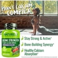 thumbnail image 2 of NATURELO Calcium Supplement - with Vitamin C, Vitamin D3, K2, and Calcium Magnesium Zinc for Bone Strength with Calcium 600mg - Plant-Based, 360 Vegetarian Capsules, Non-GMO, Soy & Gluten-Free, 2 of 8
