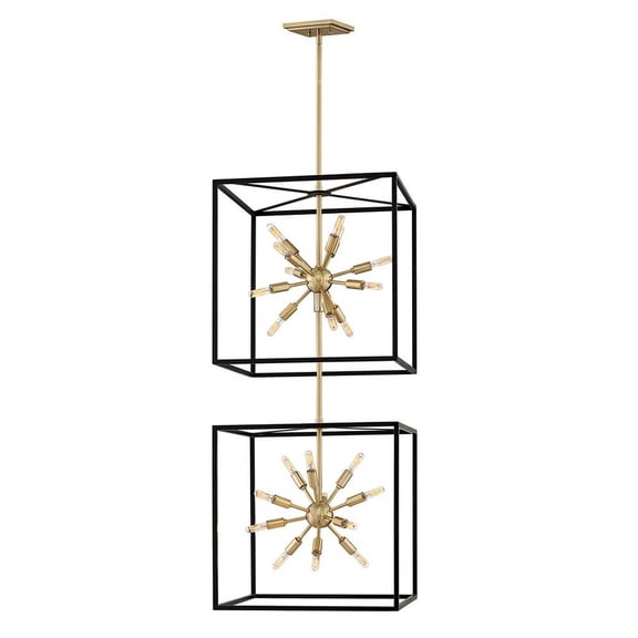 Hinkley Lighting - Chandelier - Aros - 24 Light Large Open Frame 2-Tier