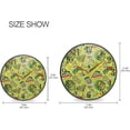 thumbnail image 2 of Dreamtimes Lemon Toy Pattern Wall Clock Silent Non Ticking 10 Inch Round Easy to Read for Home Office School Clock, 2 of 7