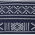 thumbnail image 4 of · REDEARTH · Printed Throw Pillow Cushion Covers-Woven Decorative Farmhouse Cases Set for Couch, Sofa, Bed, Chair, Dining, Patio, Outdoor, car; 100% Cotton (18"x18"; Mud Cloth Indigo) Pack of 2, 4 of 5