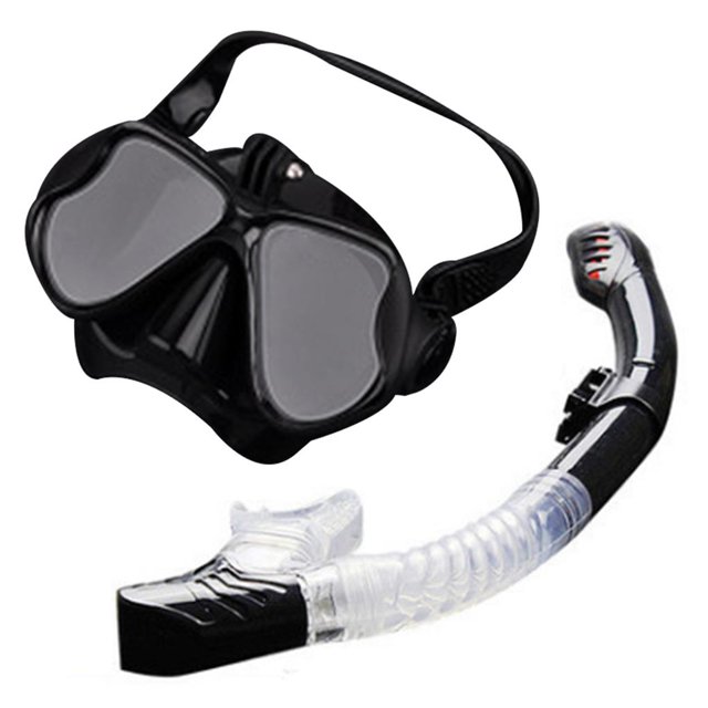 Esnórquel Antivaho Para Natación Gafas De Buceo En Seco Para Buceo De Cara Completa Vogacara OD008451-00