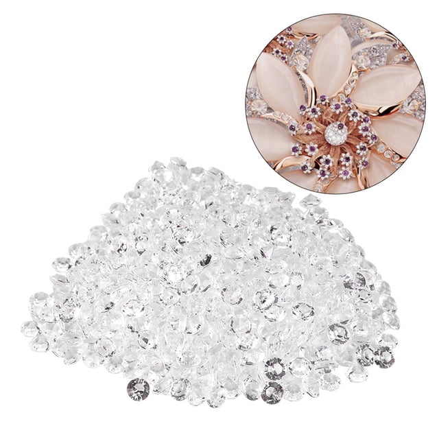 Cuentas Acrílicas ANGGREK con brillo Real como diamante 8 mm 2000 piezas