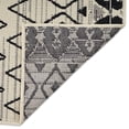 thumbnail image 5 of Patrice Indoor/Outdoor 7'10" x 10' Modern Area Rug, Black and Ivory, 5 of 7