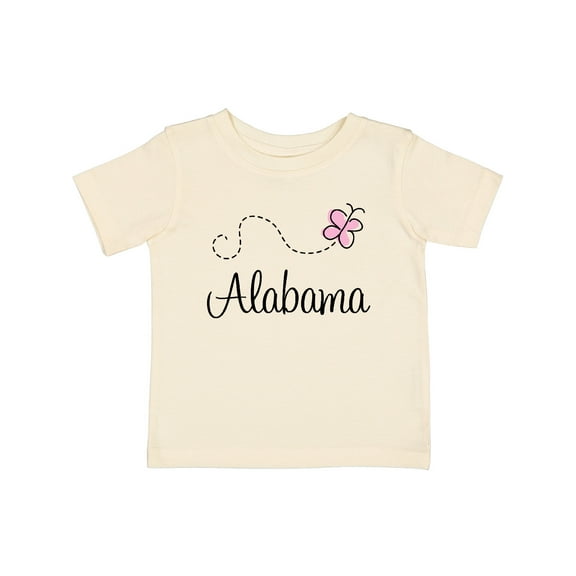 Inktastic Butterfly Alabama Boys or Girls Baby T-Shirt