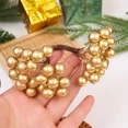thumbnail image 5 of Mini bayas artificiales, bayas rojas falsas, estambres de cereza multicolores para adornos de Navidad, fiestas de bodas y Año Nuevo, cajas de regalo, 5 of 5