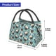 thumbnail image 2 of Fotbe PUG HEAD And Flower Bolsa Térmica Portátil con Estampado, Bolsa de Entrega de Alimentos Aislada, Bolsa Reutilizable de Gran Capacidad para Comidas y Supermercado, 2 of 6