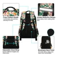 thumbnail image 4 of FORMRS Kids School Backpack Elementary Student Unisex Travel Bookbag with Reflective Stripes, Floral Blooms, 4 of 7