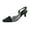 Black, variant on FLORAL Zora Women's Wide Width Dress Slingback Shoes