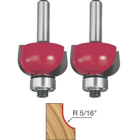 

Freud Genuine 5/16 Radius Cove Bit 1/4 Shank 2-Pack # 30-103-2PK