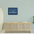 thumbnail image 2 of Stupell Industries Inspirational Happiness Comes in Waves Blue Coastal Waves,30 x 24, Design by Lux + Me Designs, 2 of 7