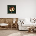 thumbnail image 2 of Stupell Industries Mushrooms on Black Botanical & Floral Painting Black Framed Art Print Wall Art, 24 x 24, 2 of 8