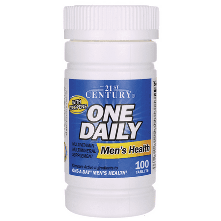 21st Century One Daily Men's Health Tablets, 100