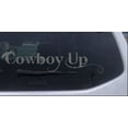 thumbnail image 1 of Cowboy Up With Hat Car or Truck Window Decal Sticker, 1 of 1