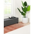 thumbnail image 3 of Rugs.com Angelica Collection Rug – 6 Ft Runner Red Medium Rug Perfect For Hallways, Entryways, 3 of 9
