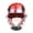 Red, variant on Hevirgo Taekwondo Helmet Breathable Shock Absorption Multi-purpose Head Guard Sparring Helmet for Sport