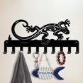 thumbnail image 2 of Lizard Wall Hooks Key Holder Decorative Hooks Rack Wall Hangers Wall Mounted Southwest Theme Decorative Hooks Hat and Coat Rack with 10 Hooks, 2 of 6