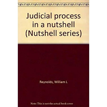 Pre-Owned Judicial process in a nutshell (Nutshell series) (Paperback) 0829920897 9780829920895