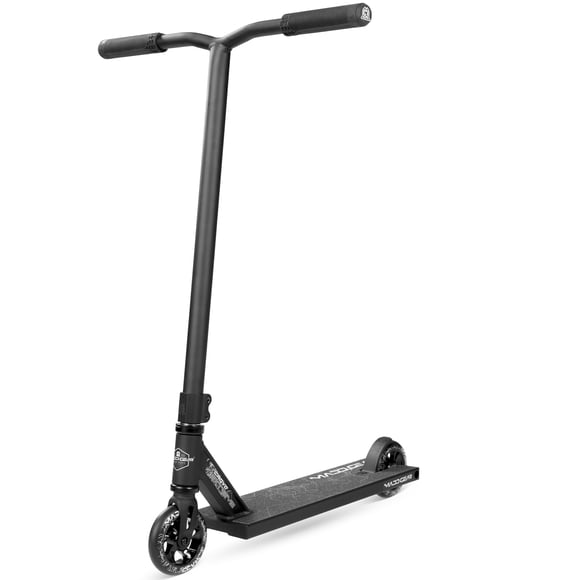 Kids & Teens Pro Stunt Scooter Ages 10+ – Freestyle Trick Scooter, 33" Fixed Height, 120 mm Alloy Core Wheels, Black/Silver – Madd Gear Carve Extreme
