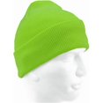 thumbnail image 1 of Wigwam Mills F4709-311-OS Florescent Green Watch Cap, 1 of 3