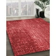 thumbnail image 3 of Ahgly Company Machine Washable Indoor Round Transitional Red Area Rugs, 3' Round, 3 of 7