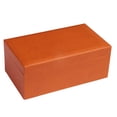 thumbnail image 2 of Silverman & Co. Double 9 Large White Domino Set - Orange Case, 2 of 7