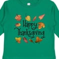 thumbnail image 4 of Inktastic Happy Thanksgiving Fall Leaves Boys or Girls Long Sleeve Toddler T-Shirt, 4 of 5