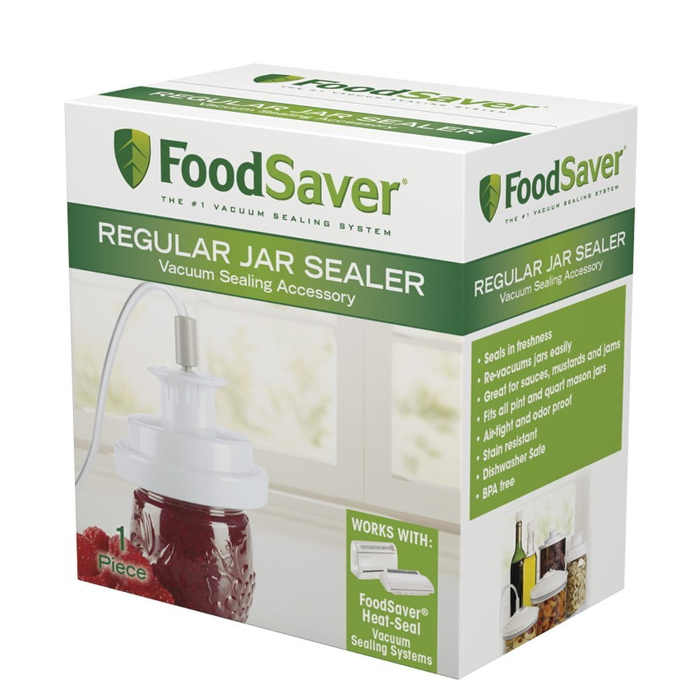 how to use jar sealer on foodsaver