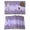 Violet Gray Purple Lavender Purple, variant on Purple Lavender Placemats Set of 6, Spring Watercolor Wildflowers Plant Plaid Placemats for Dining Table, Place Mats for Kitchen Tabletop, Waterproof Wipeable Dining Table Mats Set