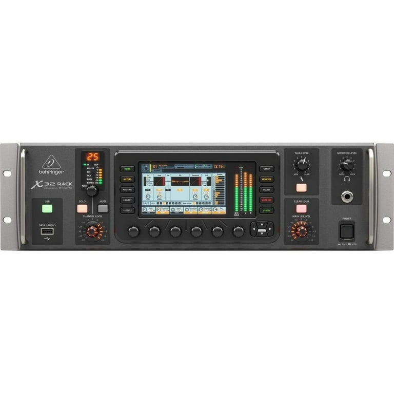 Behringer X32 Rack 40-Input and 25-Bus Digital Mixer - Walmart.com
