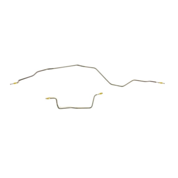 Rear Axle Brake Lines - Fits 97-01 Jeep Cherokee - Stainless - The Stop Shop