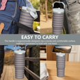 thumbnail image 7 of Modern 30oz Handheld Travel Tumbler with Handle – Double Wall Stainless Steel Insulated Cup, Flip Straw Lid, Leak-Proof & BPA-Free for Hot and Cold Drinks – Durable Coffee & Juice Mug White, 7 of 7