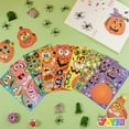 thumbnail image 6 of Joyfy 24 Pcs Halloween Stickers Make a Face Halloween Characters Stickers for Kids,Pumpkin Decorations Stickers Fall Stickers Party Favors for Kids,Halloween Craft, 6 of 7