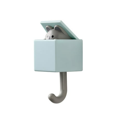 

Sayhi Cute Hooks Powerful Punch Hanging Hook Hook Animals