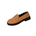 thumbnail image 4 of Xucatan Womens Loafers Shoes Platform Chunky Penny Loafer Lug Sole Comfortable Slip On Work Office Business Casual Dress Shoes, Gift, 4 of 9