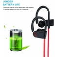 thumbnail image 5 of Bluetooth Headphones, Best Wireless Sports Earphones w/Mic IPX7 Waterproof HD Stereo Sweatproof in-Ear Earbuds Gym Running Workout 8 Hour Battery Noise Cancelling Headsets, 5 of 8