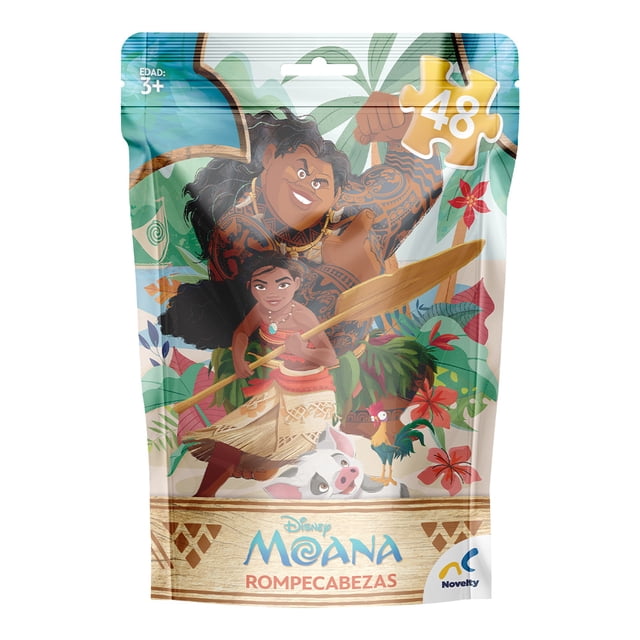Rompecabezas Disney Moana Bolsa Foil 48 Piezas