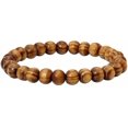 thumbnail image 4 of Wood Beads Bracelet for Men Women Lava Stone Essential Oil Diffuser Bracelet, 4 of 5