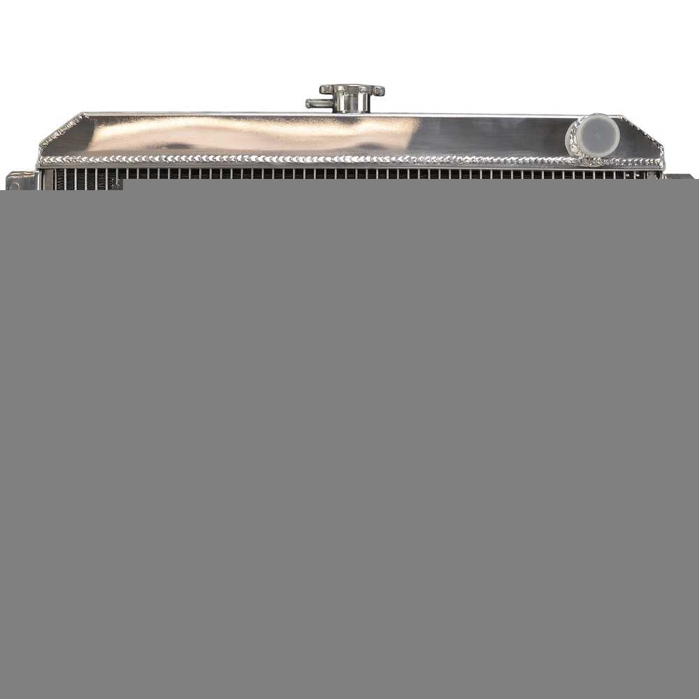 OSC Automotive 865 Radiator, Factory Finish Aluminum Tank