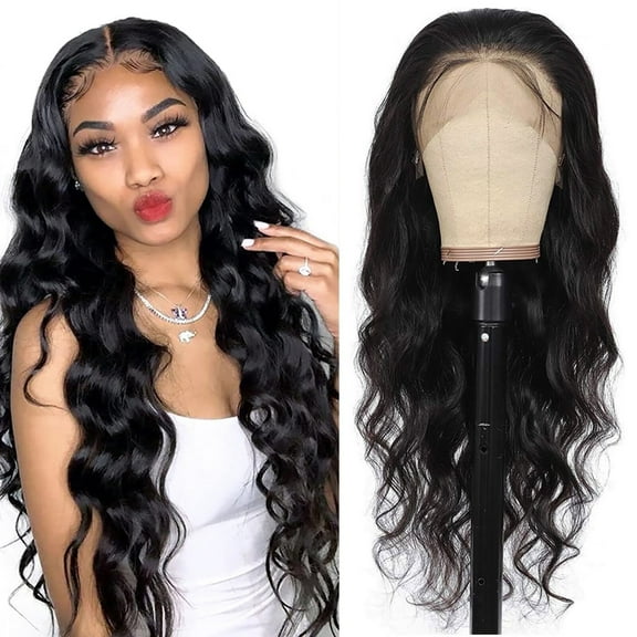 UTOURS Lace Front Wigs Human Hair Body Wave,Lace Frontal Wig Pre Plucked With Baby Hair