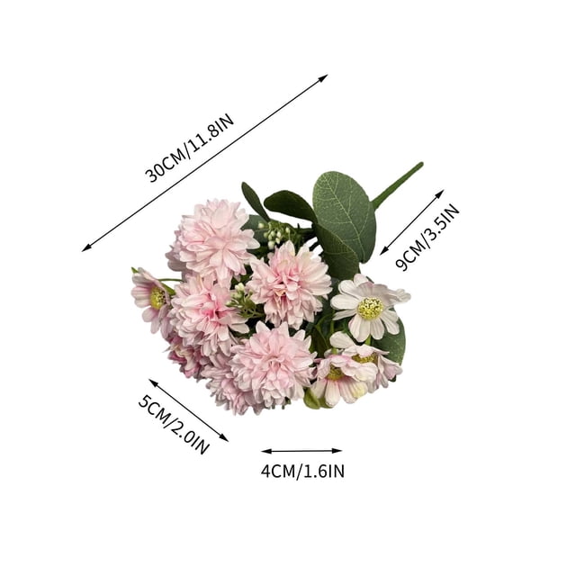 Wedding Centerpieces for Tables Artificial Flower Branches with Realistic Garden Design for Table Runner and Home Decor