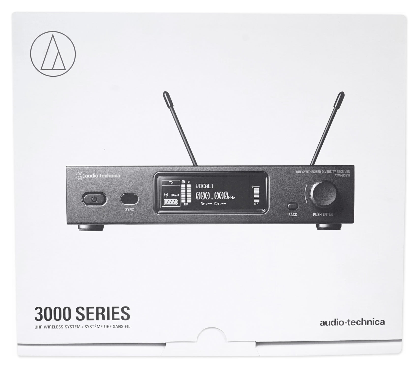 Audio Technica ATW-3212/C710DE2 Wireless Handheld Mic+Tower Home Theater  Speaker