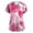 A-Hot Pink#21223BB, variant on S-5XL Valentines Day Scrub Tops Women Plus Size Love Heart Graphic Holiday Womens Scrub Top V Neck Short Sleeve Women's Nurse Uniform with Pockets